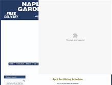 Tablet Screenshot of naples-fertilizer.com